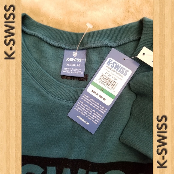 💟 K-SWISS NWT Women's Sweater - Picture 7 of 7